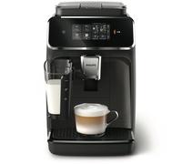 Philips Série 2300 SilentBrew Noir / Gris perle EP2334/10 Machine expresso broyeur, 4 boissons carafe LatteGo