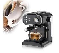 Machine à expresso avec mousseur à lait et pression de 15 bars, réservoir d'eau de 1,5 l pour un cappuccino et un latte parfaits