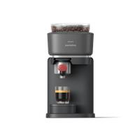 Machine à expresso Baristina - Noire / Porte-filtre Rouge Framboise