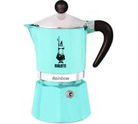 Machine à Expresso - Bialetti - 5042 - Aluminium - 3 Tasses - Bleu Clair