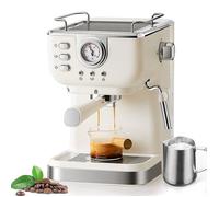 Machine à Expresso café- CM3120-pression 20 bars-système cappuccino-Extraction à 92 °C-1.5l Réservoir d'eau-blanc cassé