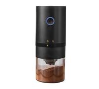 Machine à expresso électriqu Moulin à café électrique portable, chargement USB, broyeur professionnel en céramique, nouvelle version améliorée portable, pour café en poudre et capsules(BLACK)