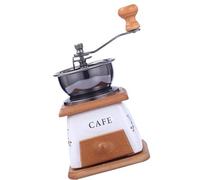 Machine à expresso élégante avec grossièreté réglable, broyeur manuel, de place, accessoires de café pour la maison, moulin à café en céramique