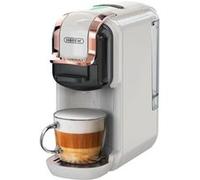 Machine à expresso HiBREW H2B 19 bars chaud/froid multicapsules 5-en-1 Dolce Gusto Nespresso ESE Kcup café moulu blanc Blanc
