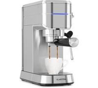 Machine à expresso - Klarstein Futura - 1450W - Pression 20 bars - Argent Rouge G