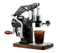 Machine à Expresso Manuelle à Manivelle 18 Bars, Cafetière Mécanique Avec Manomètre, Porte-filtre 58 Mm, Machine à Expresso à Levier Sans électricité Pour Maison Et Usage Commercial