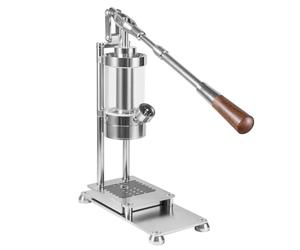 Machine à expresso manuelle en acier inoxydable pressée à la main, pression de 1 à 16 bar, compatible avec porte-filtre de 58 mm, non électrique pour cappuccino et latte