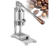 Machine à expresso manuelle portable, pressée à la main avec tête d'infusion de 58 mm, pression d'extraction de 1 à 16 bars et réservoir d'eau de 345 ml pour latte et macchiato