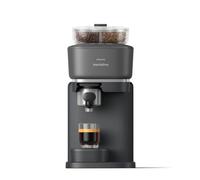 Philips Baristina Espresso Machine - Automatically grinds, tamps&brews, Easy bean switching,16 Bar pressure pump, Compact design, Easy clean, Espresso&Lungo - Black with Black Portafilter (BAR320/60)