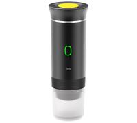 Machine à expresso portable, 15 bars avec auto-chauffage, batterie 7500 mAh, chargement USB-C, machine à café de voyage à capsule, sans fil, design compact de 9 cm, pour voiture, maison et voyage