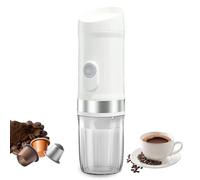 Machine à expresso portable électrique,20 Bar,avec 9600mAh batterie rechargeable,Machine à Cafe Portable pour Voyage,Compatible Capsules Nes/Dolce Gusto & Café Moulu,pour Voiture,Camping,voyages