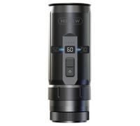 Machine à Expresso Portable HiBREW H4C - Chauffage Sans Fil - 20 Bars - Réservoir D'eau de 100 ml - Batterie Amovible - Noir