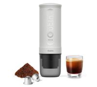 Machine à expresso portable - OUTIN - OTEM-01-PW - Perle Blanche - 20 bars - 90 W