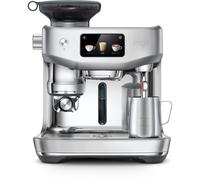Sage - Machine expresso The Oracle Jet - Porte-filtre, Moulin intégré, Mousseur à lait, Inox, 1600W