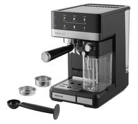 Machine à expresso Sencor SES 4060BK - Cappuccino et latte automatiques - Réservoir lait 500 ml - 20 bars - Noire