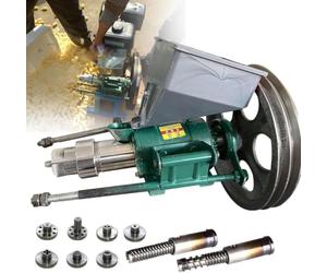 Machine à extruder Snacks soufflés avec 7 moules - Extrudeuse pour maïs et Riz - Usage Domestique et Professionnel - Rendement 20-25 kg/h - Compacte et Portable - Facile à Utiliser