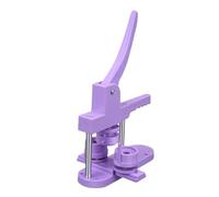 Machine À Fabriquer Des Badges Boutons, Moule De 25, 32, 58mm, Kit Fabrication Broches Avec 400 Pièces Badges/Pic/coupe-cercle Badges Faciles Rapides Réaliser(Purple)