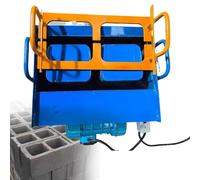 Machine à fabriquer des blocs de béton, formage hydraulique de briques de ciment avec moules personnalisables, haute fréquence de vibration pour un formage rapide, idéale pour la construction de pav