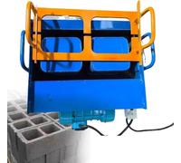 Machine à Fabriquer des Blocs de Béton, Presse Hydraulique à Briques de Ciment avec 8 Moules Personnalisables, Moteur Électrique 550W pour Pavage, Bricolage, Atelier et Construction Domestique,H1