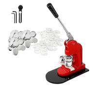 Machine À Fabriquer Des Boutons, 25MM-75MM, Bricolage, Presse Badges Avec 100 Pièces De, Moule Coupe Circulaire, Kit Du Plaisir Sans Fin(58MM)