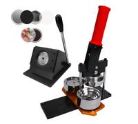 Machine à Fabriquer Des Boutons, Kit De Presse Pour Badges Ronds De 58 mm Avec 100 Pièces Et Coupe-métal, Fabricant Professionnel D'aimants De Réfrigérateur Pour Fêtes, Cadeaux, évé Fridge-Magnet-Set