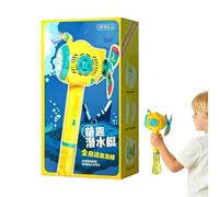 Machine à fabriquer des Bulles - Moulin à Vent électrique portatif pour Surprises et Moments Joyeux, Cadeaux de fête, souffleur à Bulles à Activation par Simple Pression, Jouets d'extérieur pour