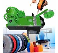 Machine à Fabriquer du Filament 3D en PET Recyclé (Bureau), Extrudeuse pour Imprimante Recycleur de Bouteilles, Filament Pultrudé & Contrôle Numérique, Pour Créateurs DIY et Petits Studios Green