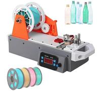 Machine à Fabriquer du Filament 3D en Pet Recyclé, Recycleur De Bouteilles Imprimées en 3D, Filament 3D Pultrudé à Partir De Bouteilles En Plastique(Gray)