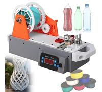 Machine à Fabriquer Du Filament 3D En Pet Recyclé, Recycleur De Bouteilles Imprimées En 3D, Filament 3D Pultrudé à Partir De Bouteilles En Plastique, Familles, Créateurs DIY, Petits Studios(Gray)