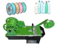Machine à Fabriquer du Filament 3D en Pet Recyclé, Recycleur De Bouteilles Imprimées en 3D,Pour Familles, Créateurs DIY, Studios Mixed,Petits Studios(Green)