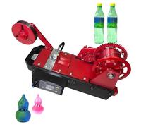 Machine à Fabriquer du Filament 3D en Pet Recyclé, Recycleur De Bouteilles Imprimées en 3D,Pour Familles, Créateurs DIY, Studios Mixed,Petits Studios(Red)