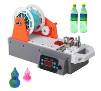 Machine à Fabriquer du Filament 3D en Pet Recyclé, Recycleur De Bouteilles Imprimées en 3D,Pour Familles, Créateurs DIY, Studios Mixed,Petits Studios(Gray)