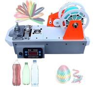 Machine à Fabriquer du Filament 3D en Pet Recyclé, Recycleur De Bouteilles Imprimées en 3D, Pultrudé à Partir De Bouteilles en Plastique, Familles, Créateurs DIY, Studios Mixed(Gray)