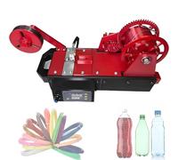 Machine à Fabriquer du Filament 3D en Pet Recyclé, Recycleur De Bouteilles Imprimées en 3D, Pultrudé à Partir De Bouteilles en Plastique, Familles, Créateurs DIY, Studios(Red)