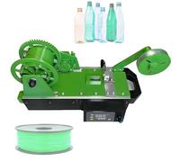 Machine à Fabriquer du Filament 3D en Pet Recyclé, Recycleur De Bouteilles Imprimées en 3D, Pultrudé à Partir De Bouteilles en Plastique, extrudeuses pour imprimante 3D(Green)