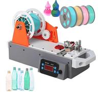 Machine à Fabriquer du Filament 3D Pet Recyclé,Recycleur Bouteilles Imprimées Filament 3D Pultrudé à Partir De Bouteilles En Plastique,Pultrudé à Partir De Bouteilles en Plastique(Gray)