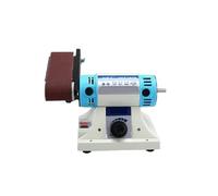 Machine à Facetter, Machine de gravure multifonctionnelle bureau ponceuse à bande 350 * 50mm, meuleuse Table rectifiant la polissage Jade en métal travail du bois(320W left belt sande)