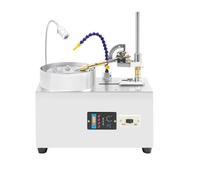 Machine à facettes de pierres précieuses 180 W, 2800 tr/min, machine de polissage et de meulage de jade autoportante, polisseuse d'angle for bijoux 80 N.m, tapis antidérapants