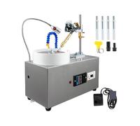 Machine à facettes de pierres précieuses 180 W avec manipulateur à facettes pompe à eau légère à LED 2800 tr/min polisseur d'angle de jade de traitement de pierres précieuses plates