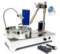 Machine à facettes et à meulage de pierres précieuses 120 W, polisseuse de bijoux avec disque de meulage plat diamanté, pour jade et métaux précieux