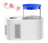Machine à Faire Les Yaourts,Machine à Faire Les Yaourts en Pots De Verre avec Pot IntéRieur en Verre Et Minuterie Machine à Faire Les Yaourts avec ContrôLe De La TempéRature,White