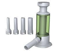 Machine à farcir les saucisses - PP, remplisseuse de viande manuelle | Machine à saucises domestique facile et rapide avec 4 tubes de remplissage, remplisseur de saucisses vertical pour usage domesti