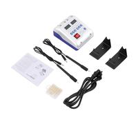 Machine à farer électrique numérique, double crayon, avec 6 pointes, outil de sculpture multi-usages, 2 écrans LED, température réglable, couteau à cire électrique pour dentistes, avec 2 porte-stylos