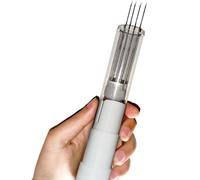 Machine à feutrer à l'aiguille électrique - Outil de feutrage de laine à vitesse réglable avec 1 à 7 aiguilles, course de moteur de 2 cm, coque transparente pour projets d'artisanat