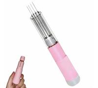 Machine à Feutrer Aiguille Électrique 7 Aiguilles Réglable Laine Sculpter Outil avec Course de 2cm Efficace pour Débutants Artistes Design Coquille Transparent