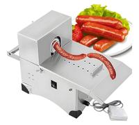 Machine À Ficeler Les Saucisses Électrique 200 W, Machine Automatique À Lier Les Saucisses Avec Interrupteur Au Pied, Longueur Réglable, Deux Modes Pour Restaurant, Cuisine, Usage Domestique(110V)