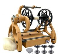 Machine à filer électrique, capacité de 120 g, avec interrupteur à pied et 3 bobines, avant/arrière, vitesse réglable