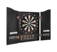 Machine à fléchettes électronique, Jeu de fléchettes avec écrans LED, 27 Jeux différents, 243 Variantes de Jeu, Jeu de fléchettes, Armoire électronique, Jeu de fléchettes