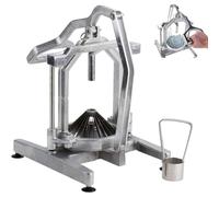 Machine à fleurs d'oignon manuelle, ensemble d'outils professionnels en acier inoxydable avec lame, facile à nettoyer, kit de coupe d'oignons en fleurs, préparation facile des aliments