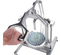 Machine à fleurs d'oignons, coupe-légumes en acier inoxydable avec poignée ergonomique, parfait pour oignons, pommes de terre, avocats, tomates, créer de belles décorations alimentaires